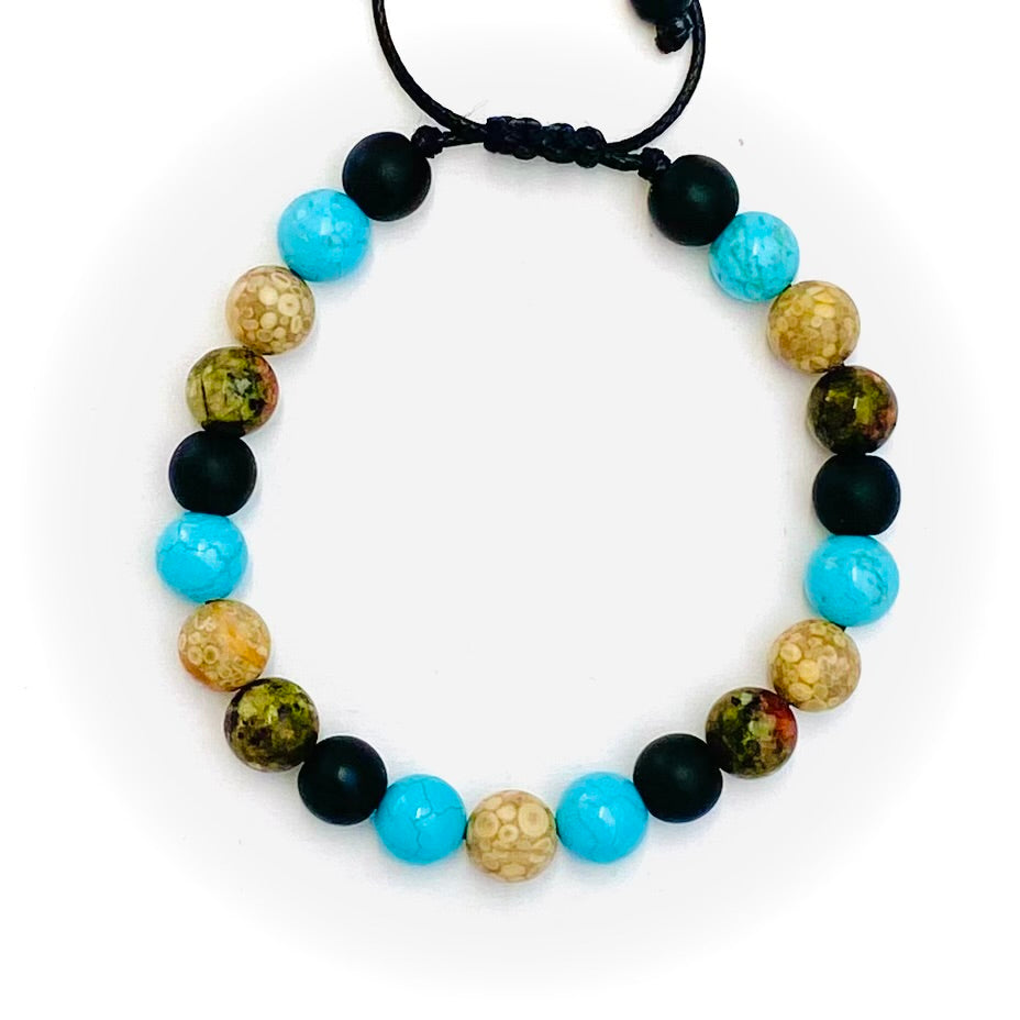 Pulsera piedra 8mm