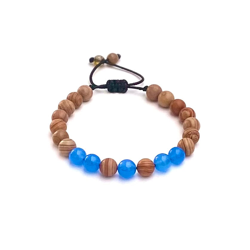 Pulsera en piedra de 8mm